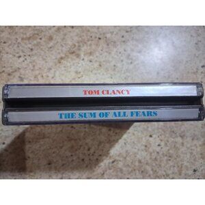 Tom Clancy "The Sum Of All Fears" Audio CD Set  Read By David Ogden Stiers - 5 C